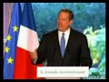 M. Al Gore aux premières conclusions du Grenelle 1
