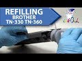 How to Refill a Brother TN-360 Cartridge