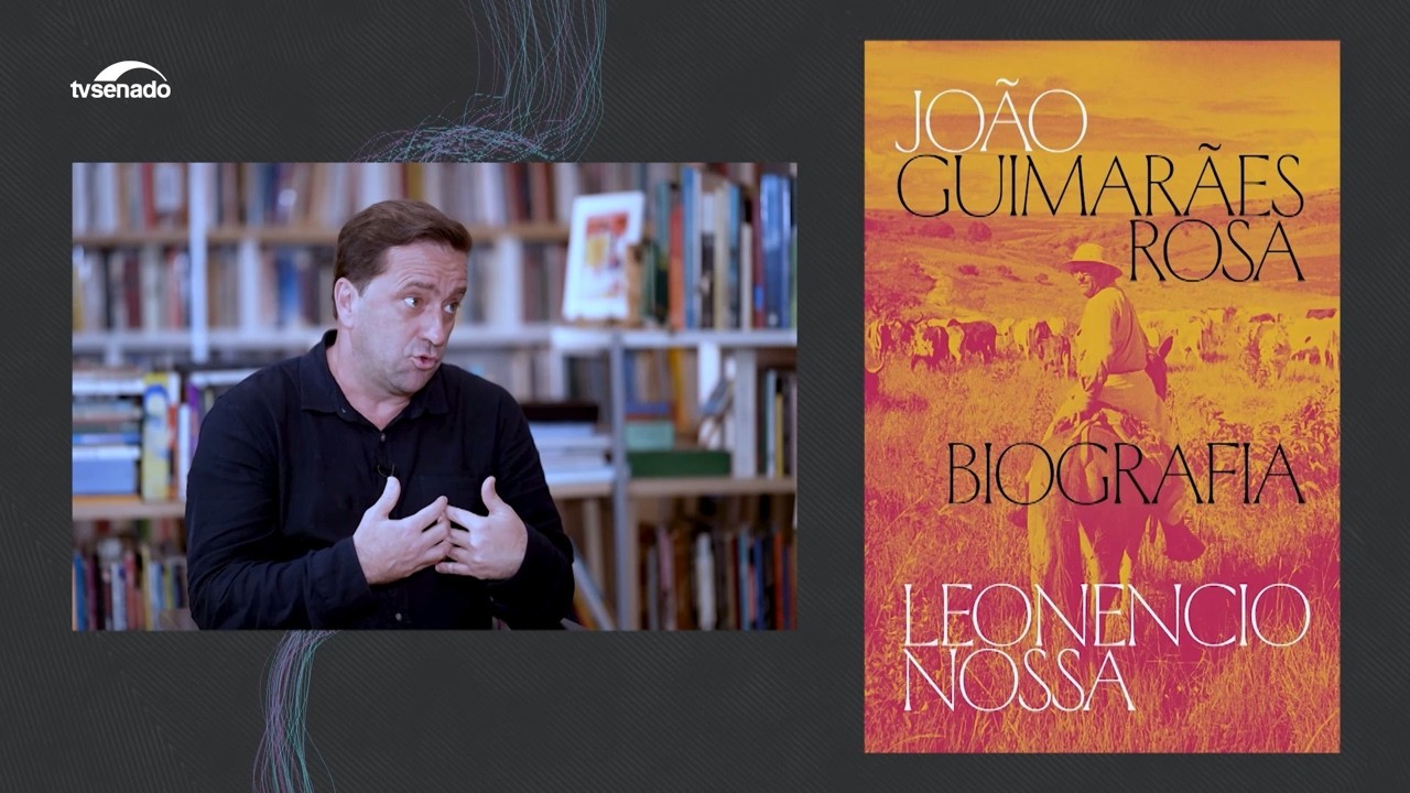 Leituras fala da biografia de João Guimarães Rosa escrita por Leonencio Nossa