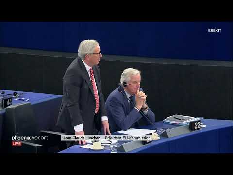 Brexit-Debatte im EU-Parlament am 16.04.2019