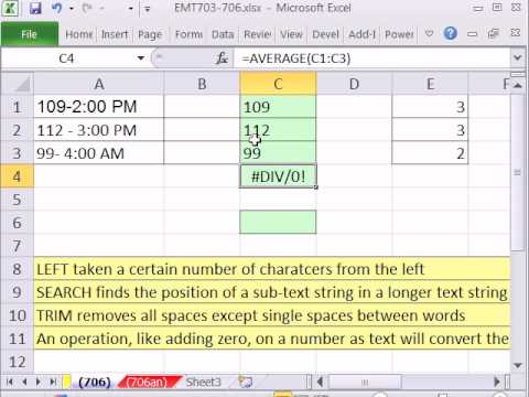 how to isolate a cell in excel