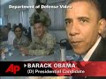 Raw Video: Obama Visits With Troops Raw Video: Obama Visits With Troops