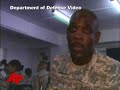 Raw Video: Obama Visits With Troops