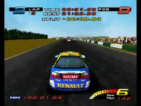 Toca touring cars PS1 gameplay