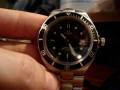 videos de Omega Seamaster black 200m, steel Pre-Bond model, from the 90's