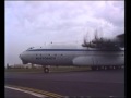 Antonov Design Bureau Antonov AN-22 UR-64460 (cn 6340103) paid a visit to Schiphol International Airport during March 1998. With some inside help from the airport management I was able to catch this beast firing up her four contra-rotating turbine Kuznetsov NK-12MA engines. This a/c is now on display at the Technik Museum at Speyer Germany. More on the UR-64460....see also: www.apvw.nl Our famous An-22 video in a completely new 2nd edition! Five different An-22s. Have a look at worlds largest propeller aircraft ever in service! You will see this magnificent airplane in action at a Russian Air Force base in the GDR. Arriving, loading and departing from Amsterdam. Very rare is the last time that this aircraft became attention. You will see the An-22 UR-64460 on her final flight to a museum in Germany. First attempt with overshoot, final landing and transport into the museum. This video includes not only landings and take off at an Soviet Airbase and ramp footage at Amsterdam airport, but also detailed shots of the cockpit and interior.