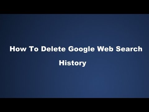 how to remove web searches