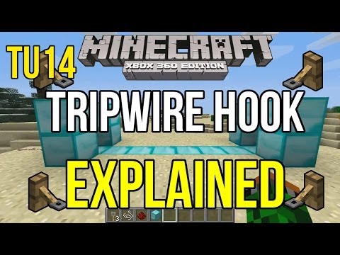 how to make a tripwire in minecraft xbox 360