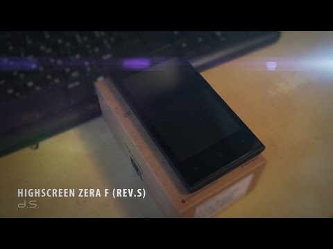 Обзор Highscreen Zera F rev.S (blue)