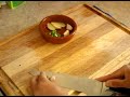 How to Make Chinese Ma Po Tofu : How to Chop Ginger, Garlic, Green Onion: Chinese Ma Po Tofu Recipe