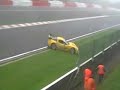 spa crash euro race 2009