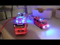 Emergency warning light bar scale 1/87