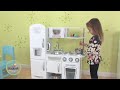 Juego de cocina blanco estilo antiguo. Juego de cocina KidKraft en EurekaKids