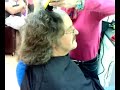 billy gets his hair cut