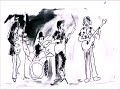 joe strummer talks of squatting days with the 101'ers at the charlie pig dog club, west london 1974/5. drawings by esperanza romero