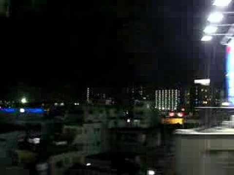 ひかり号姫路行き名古屋到着時の車窓