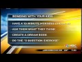 Tips for Bonding with your Kids - NBC WVIT Interview January 2011