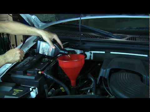 how to change oil in a f-150