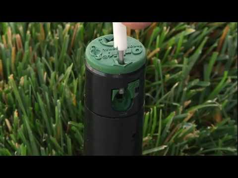 How To Adjust A Saturn IV Gear Drive Sprinkler