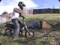 Honda XR50 backyard