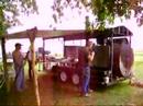 The Overkill Grill getting warmed up and ready to cook