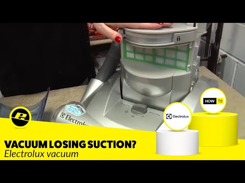 how to unclog electrolux nimble