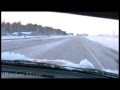 Driving at 2400 mph (timelapse).