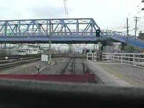 名鉄7000系パノラマカー展望映像 豊橋～岐阜　ＮＧ編