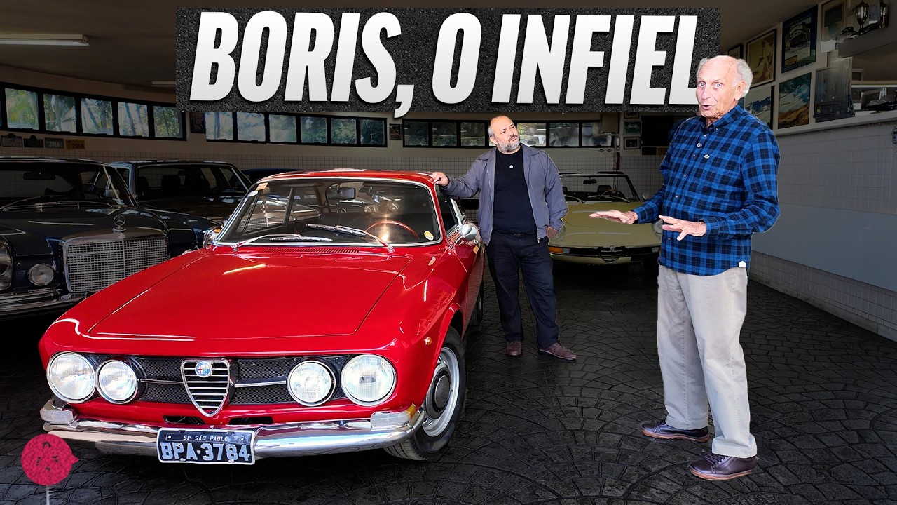 ALFA ROMEO GTV 1968: A NOVA (ANTIGA) PAIXÃO DE BORIS FELDMAN