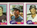 1981 New York Yankees Yearbook Baseball Cards & Van Halen
