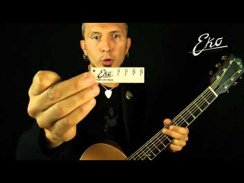 chitarra - una video dissertazione sull'action. Vi farò sentire quanto l'action cambi e influenzi il suono. Ovviamente sono molto orgoglioso di aver montato sulle EKO M...