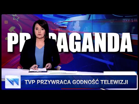 PROPAGANDA w sosie TVP, czyli jak odwracać kota ogonem w sowieckim stylu