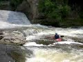 Kayaking Elora Falls
