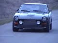 Burning the Turbo Datsun\