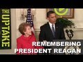 Nancy Reagan And Obama