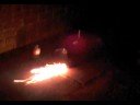 sparkler rocket car