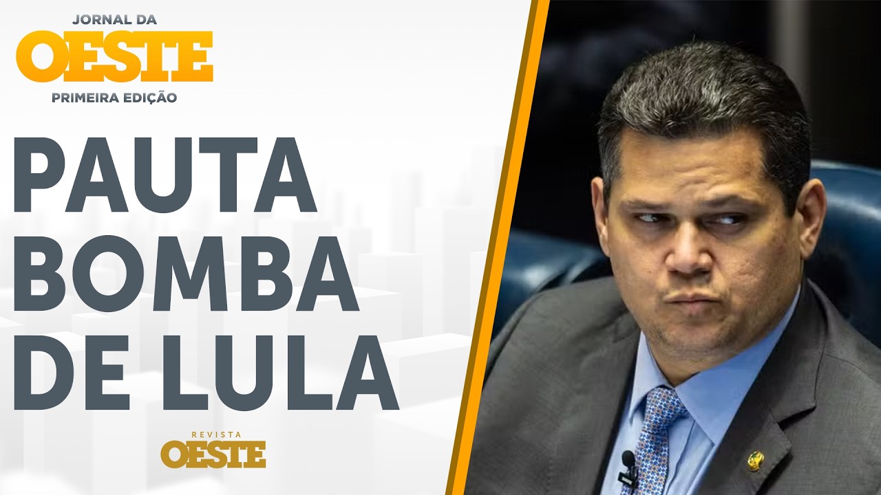 Pauta bomba: a estratégia de Lula para chantagear Alcolumbre no Congresso