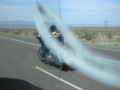 Bruno riding in the desert