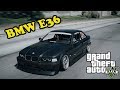 BMW E36 для GTA 5 видео 1