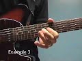 Albert King style blues bending lick