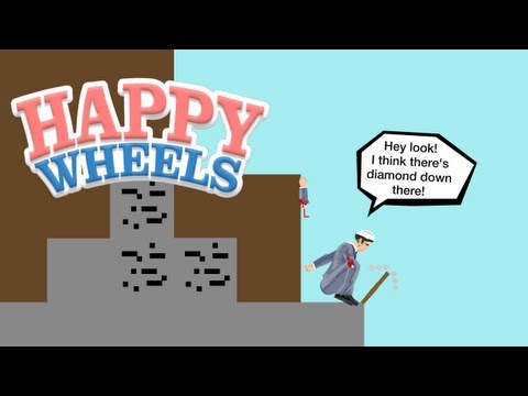 Happy Wheels - Minecraft Demo and Minecraft Quiz Happy Wheels - Minecraft Demo and Minecraft Quiz