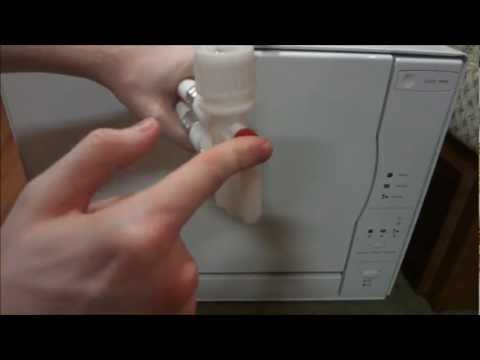 how to use a portable dishwasher