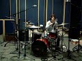 Tracking Drums for Halfway To The Moon\