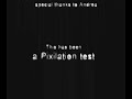 a pixilation test : man vs materialism