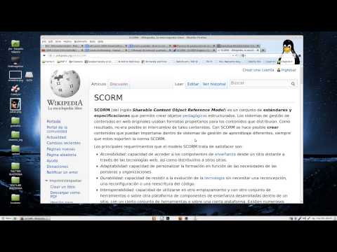SCORM - Screencast para aprendizaje de Chamilo LMS en castellano. En este vídeo os enseño qué es SCORM y cómo empezamos una lección SCORM en la plataforma Chamilo LM...