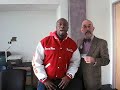 Wyclef Jean and the professor Wyclef Jean and the professor