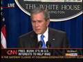 Bush says Iraq had no WMDs