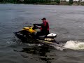WYGłUPY NA SKUTERZE WODNYM BOMBARDIER SEA-DOO RXP 215 NIEZłA FRAJDA POLECAM łYLI GłOWNO
