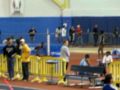 PR Holiday Invitational Girl's High Jump Brittany Johnson clearing 5ft to win