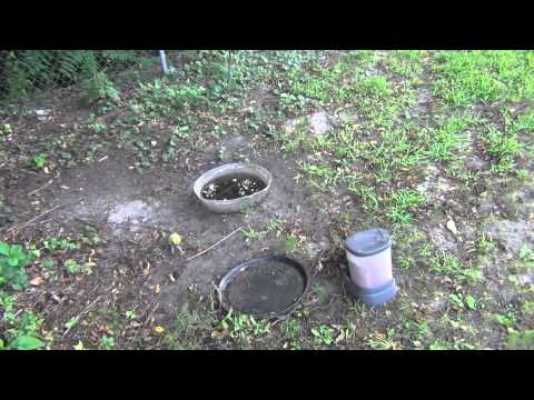 how to fill pvc pipe